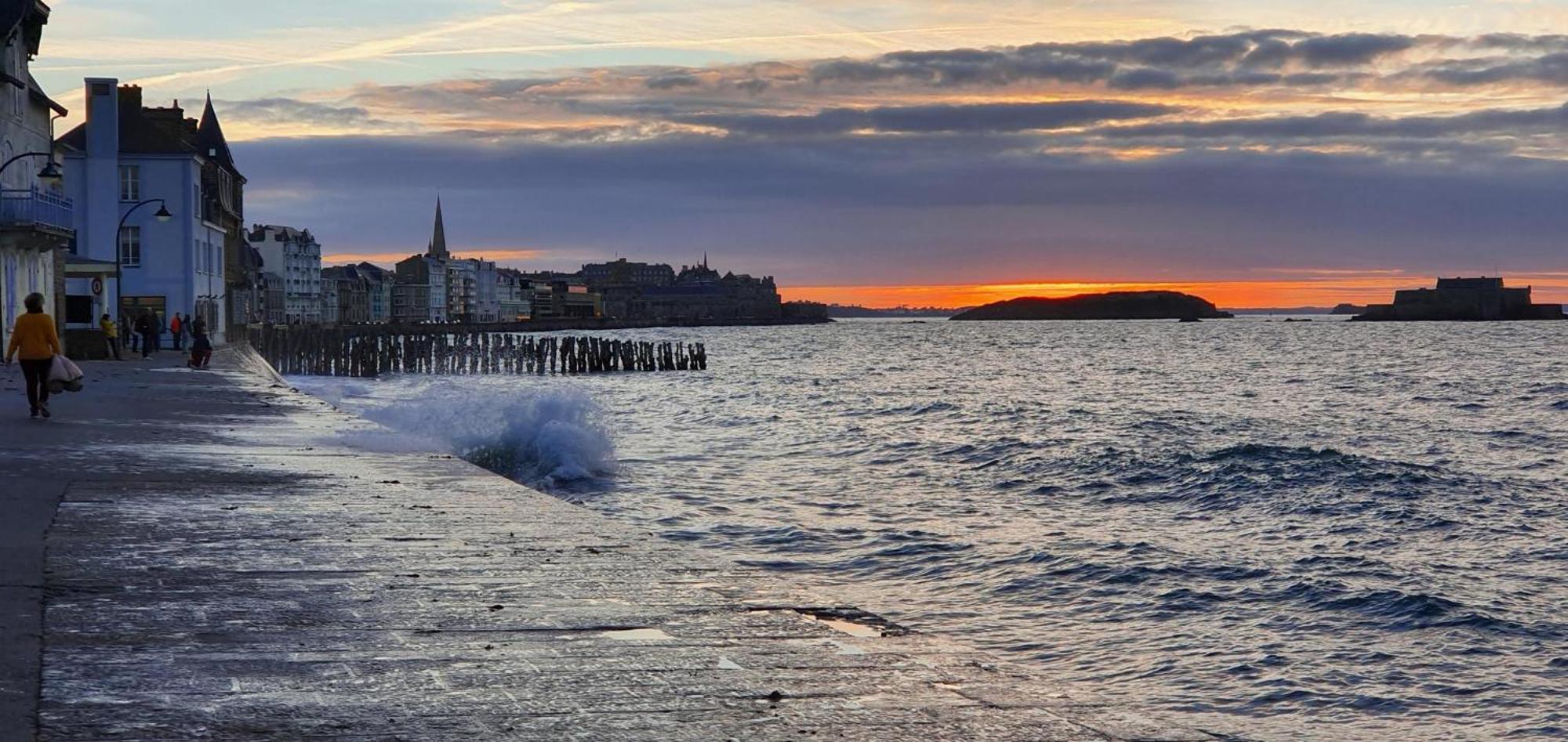 Appartamento Le Haut Solidor Saint-Malo Esterno foto